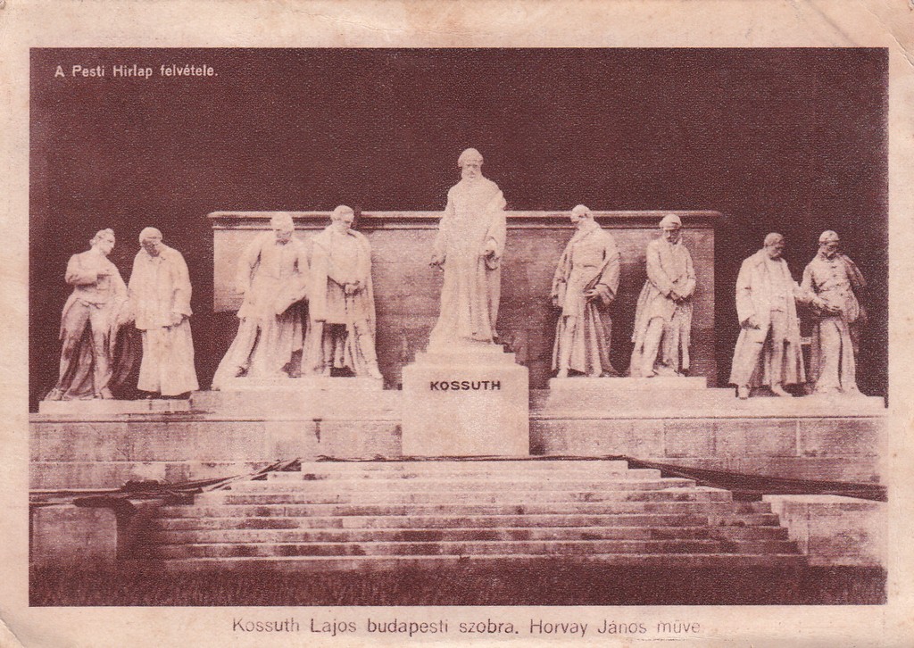 [203] Kossuth Lajos budapesti szobor