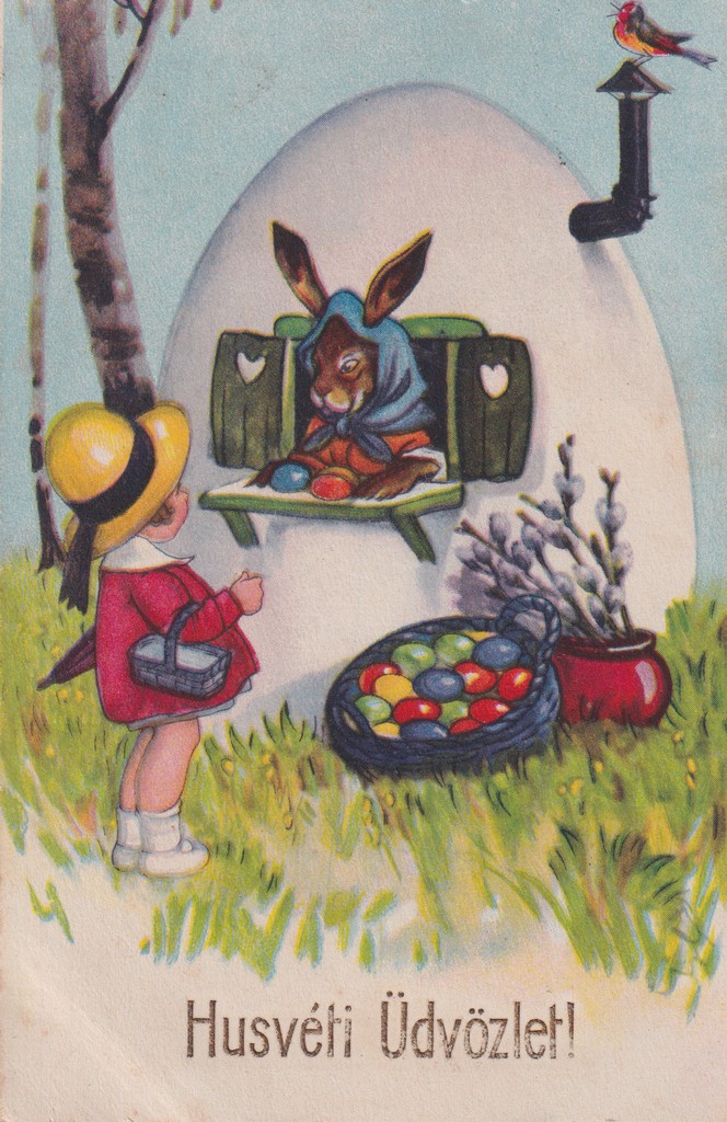 [407] Húsvéti cserebere nyúlanyó tojásboltjában , Nagykőrös 