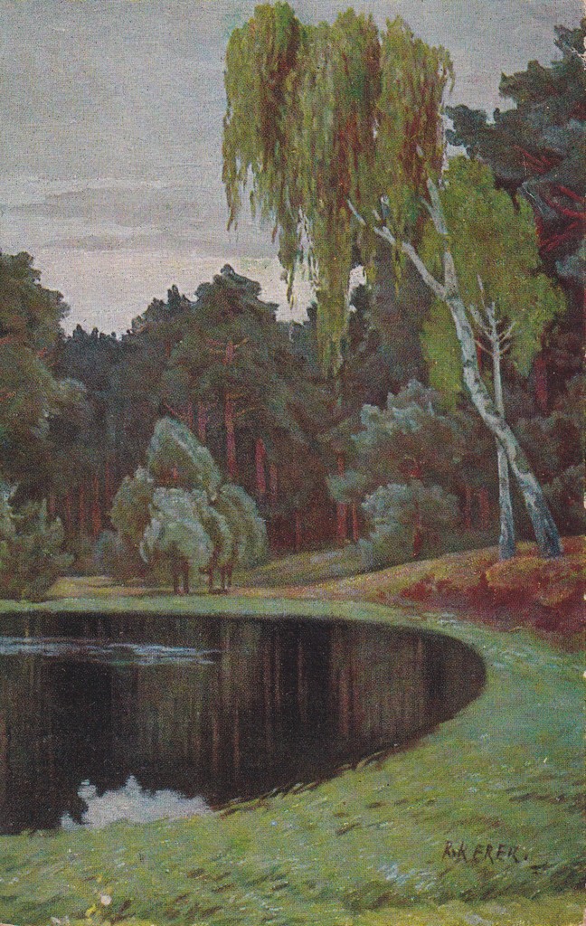 [454] Erdő egy tóval , Kecskemét 
